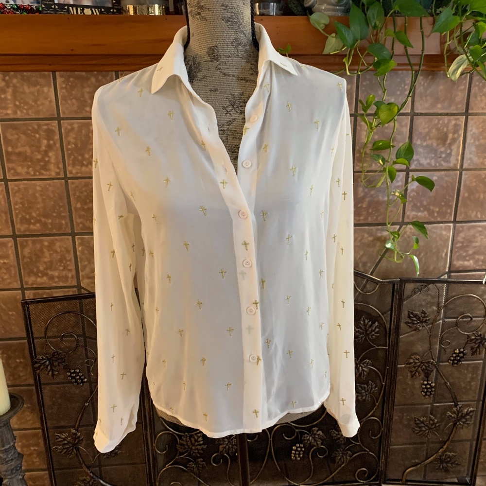 white blouse